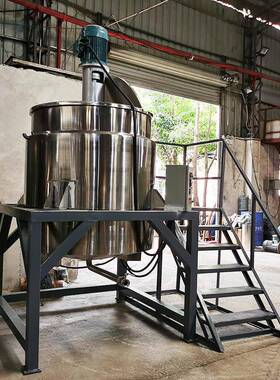 搅拌罐加热冷却搅拌罐涂料高速低速混合罐立式保温储罐