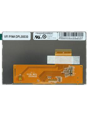 4.3寸显示屏FX040322DSSWBG01VFIP/N#:DPL00030液晶屏