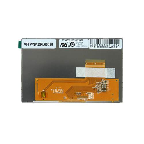 4.3寸显示屏FX040322DSSWBG01VFIP/N#:DPL00030液晶屏