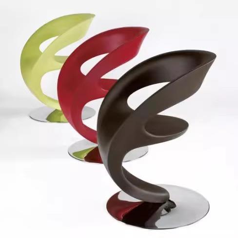 北欧创意个性时尚设计师蝴蝶椅现代简约舒适客厅会议单人沙发椅