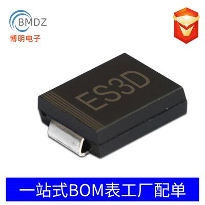 SMD贴片快恢复二极管ES1DSF14SMADO-214AC1A/200V