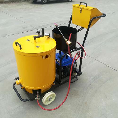 小型沥青灌缝机60L自流式路面灌缝马路灌缝修补机100L裂缝填缝机
