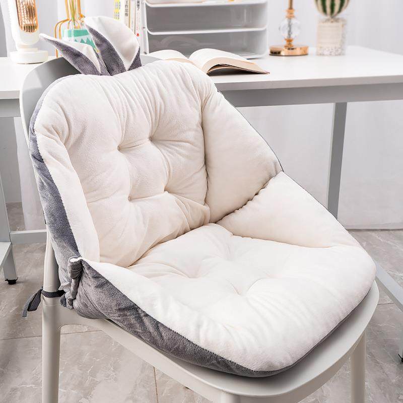 坐垫学生宿舍办公室靠背一体护腰防滑春夏软加厚毛绒椅子靠垫屁垫,电子/电工,接线端子,淘宝优惠券,粉丝福利购,淘宝优惠卷