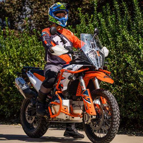 GSADV适用于KTM890ADV/R护杠保险杠防摔杠304不锈钢改装配件尾箱