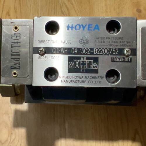 议价GDFWH-04-3C2-B220C/52 防爆电磁阀 HOYEA液压换向阀维修