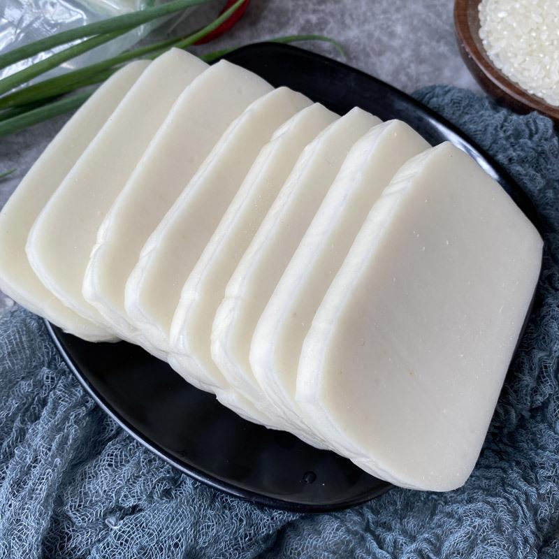 云南特产新鲜曲靖香米饵块1000g糍粑包谷粑粑炒年糕片财冉煮饵丝