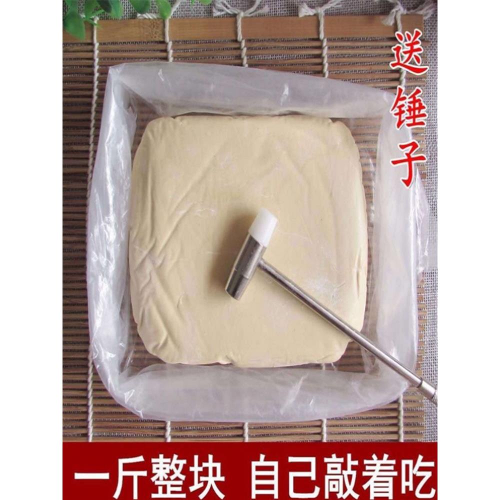 新疆包邮江西省米糖500g袋装原味纯麦芽糖叮叮糖传统手工自敲打糖