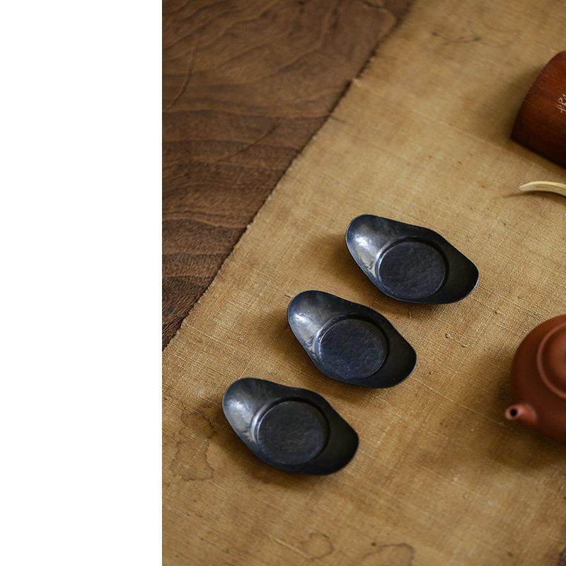 纯铜手工茶托杯垫中式复古功夫茶道配件杯托,餐饮具,茶托,淘宝优惠券,粉丝福利购,淘宝优惠卷