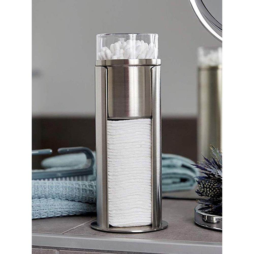 出口不锈钢化妆棉收纳盒棉签罐北欧抽取卸妆棉桌面创意整理置物架,收纳整理,桌面收纳盒,淘宝优惠券,粉丝福利购,淘宝优惠卷