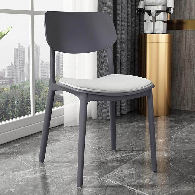 凳子餐椅家用塑料懒人休闲简约加厚北欧办公餐厅椅子靠背网红书桌,住宅家具,餐椅,淘宝优惠券,粉丝福利购,淘宝优惠卷