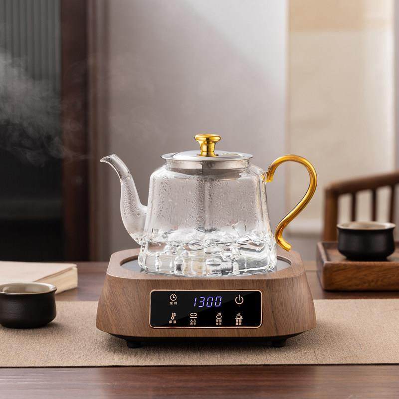 玻璃烧水壶可明火电陶炉煮茶壶耐高温高硼硅茶水分离泡茶侧把沏茶,餐饮具,茶壶,淘宝优惠券,粉丝福利购,淘宝优惠卷