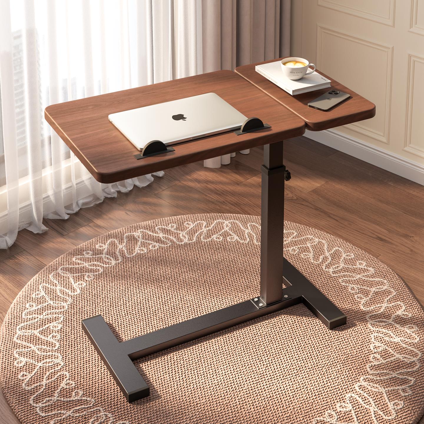 边几床边桌客厅可移动升降电脑桌沙发折叠书桌卧室家用床上学习桌