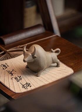 创意手工咖啡桌茶室茶桌入口客厅办公室装饰