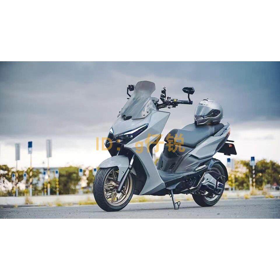 台湾光阳 krv180原厂原装风挡风镜加大前挡风 前挡风镜前移后视