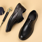 男鞋 百搭黑色通勤工作软底爸爸鞋 商务装 休闲沙滩鞋 夏季 2026新款