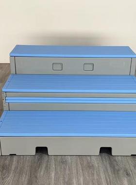 音乐大合唱台推拉实木伸缩合唱台阶舞台三层合影台活动可移动折叠