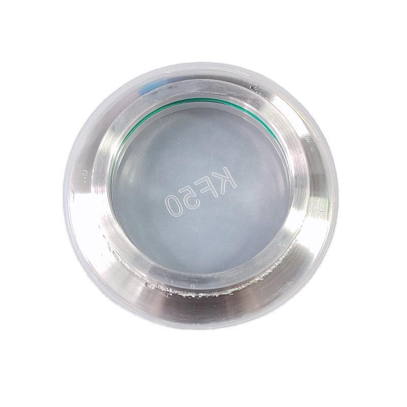 KF真空法兰16-25-40-50整体不可拆分石英玻璃观察窗视窗视镜