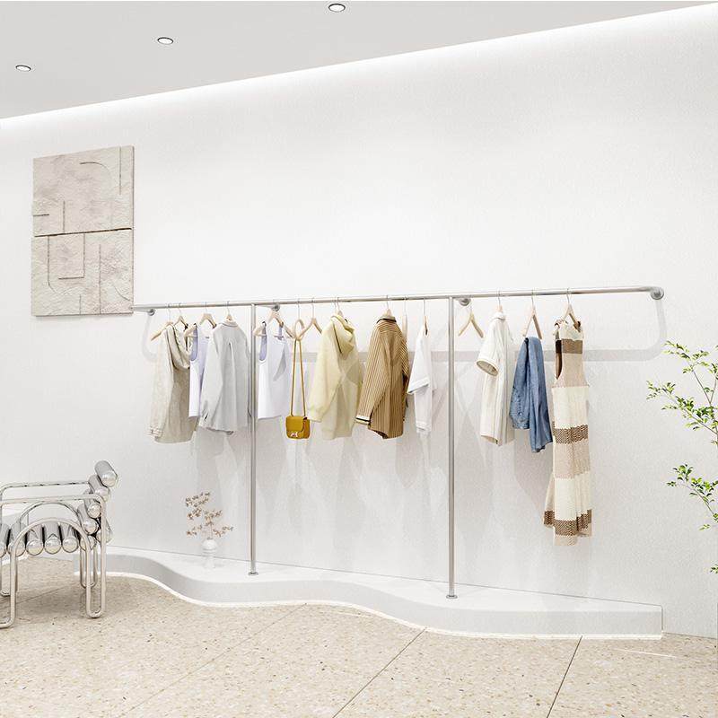 服装店展示架男女童装货架上墙侧挂架陈列架不锈钢落地式挂衣架子,家装灯饰光源,其它灯具灯饰,淘宝优惠券,粉丝福利购,淘宝优惠卷