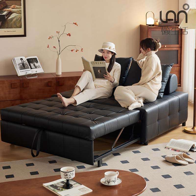2I沙发床两用可伸缩小户型单人沙发家用多功能折叠懒人沙发