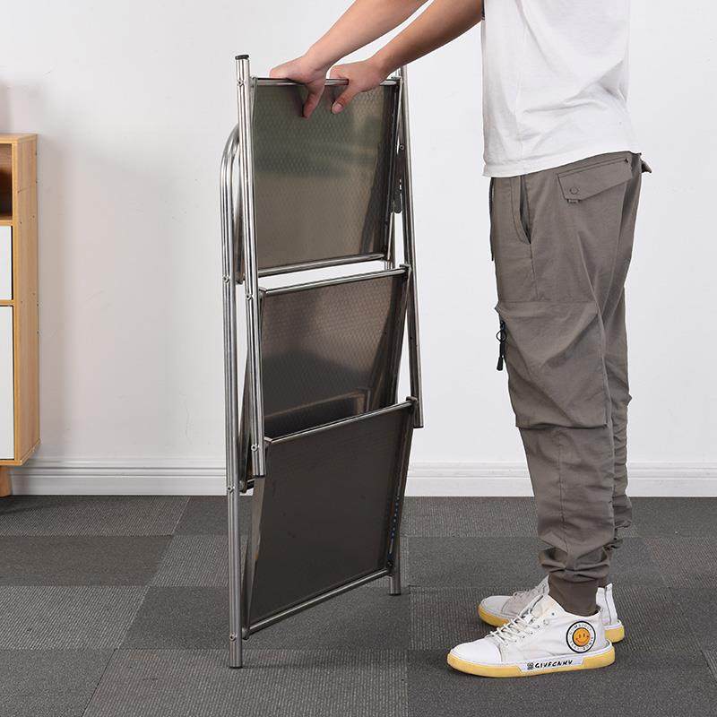 不锈钢多功能置物架免折叠架家用厨房收纳整理储物调味锅碗架