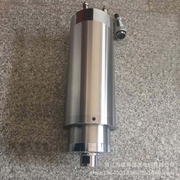生产供应木工石材雕刻用大功率JGD-125/4.8KW电主轴水冷ER25