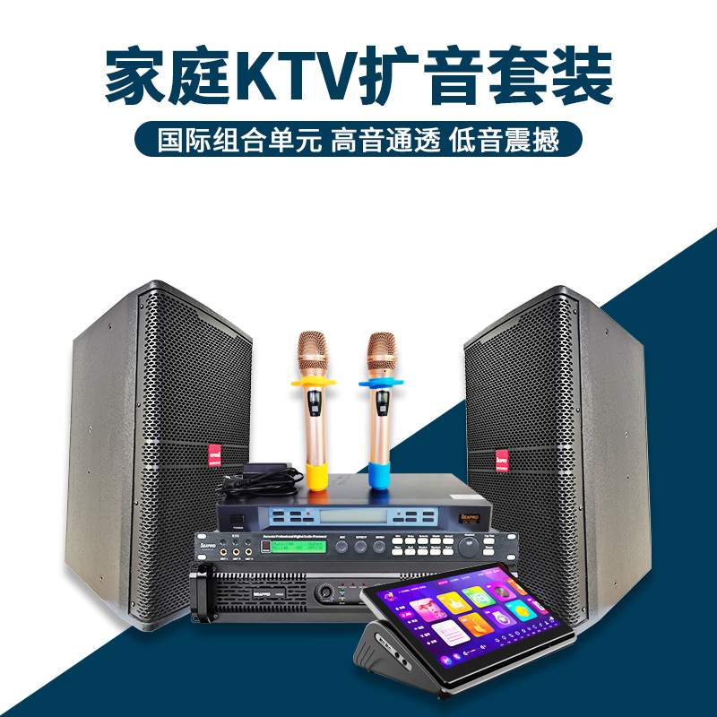 SEAPRO 森宝专业级KTV效果家庭套装 家庭影院K歌套装带话筒