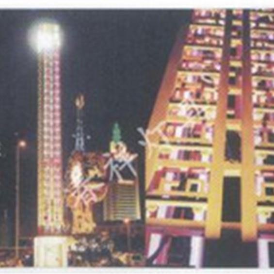 天津春祥灯具经典案例2008年天津站夜景道路照明工程