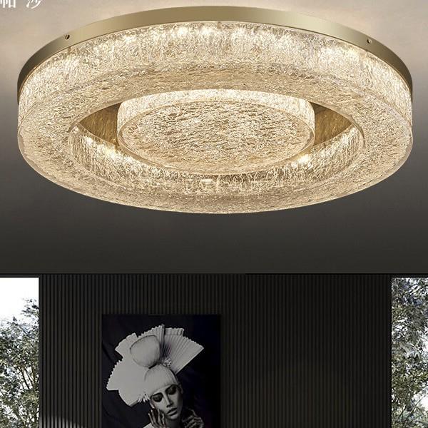 帕莎轻奢客厅主灯简约现代高端奢华大气家装大厅新款圆形吸顶灯