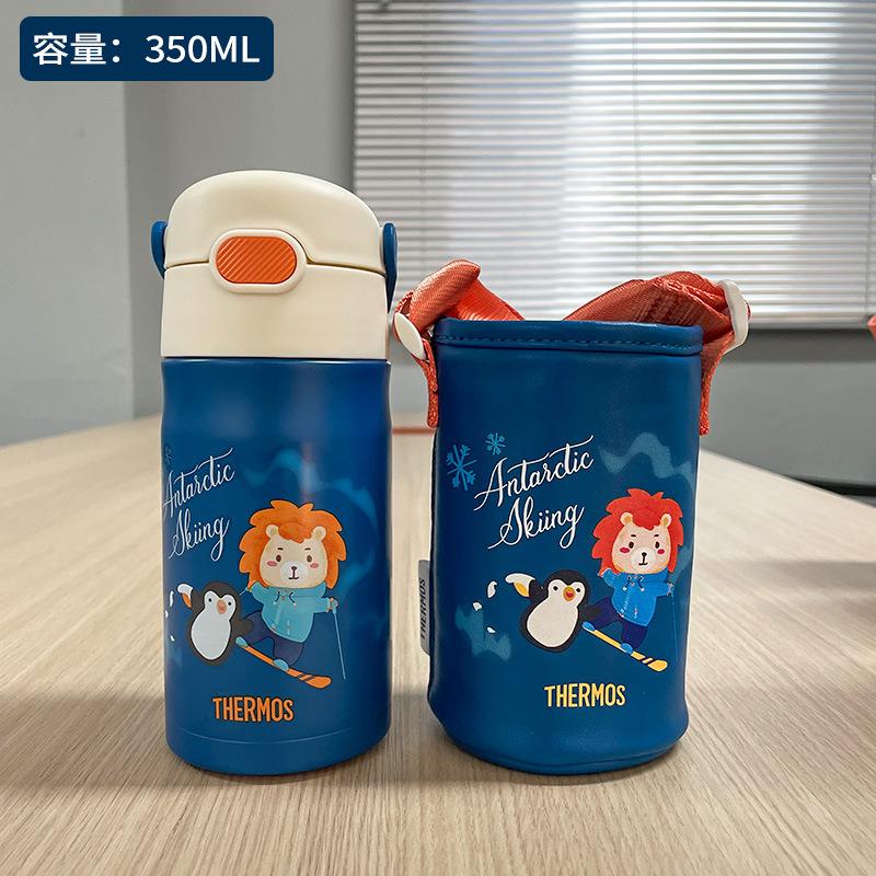 儿童保温杯304不锈钢儿童吸管杯轻便成人保温杯保温保冷杯便携