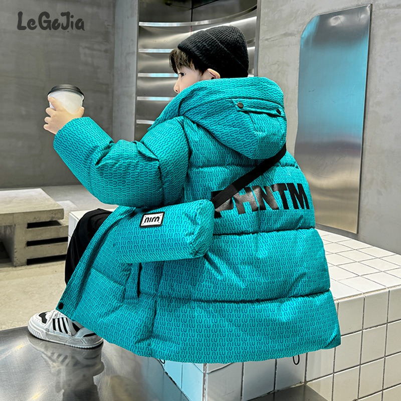 男童冬季羽绒棉服2025新款洋气