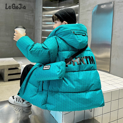 男童冬季羽绒棉服2025新款洋气
