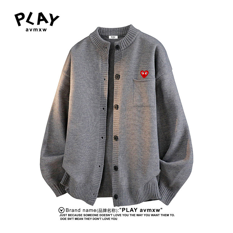 PLAYAVMXW休闲时尚纯色针织衫