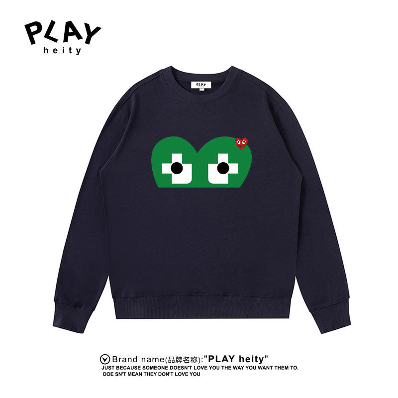 PLAYHEITY情侣款印花刺绣卫衣