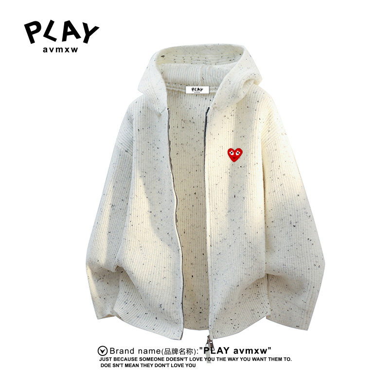 PLAYAVMXW连帽休闲满天星外套