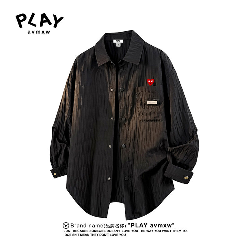 PLAYAVMXW潮牌休闲肌理感衫衣