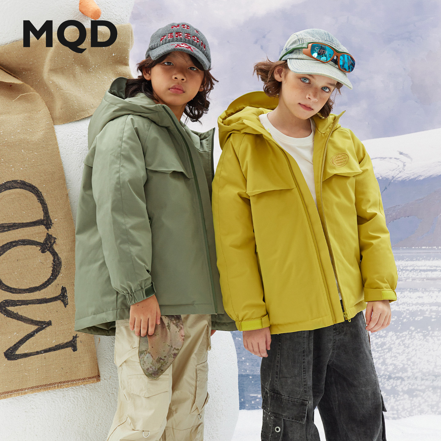 MQD儿童极寒加厚羽绒服图片
