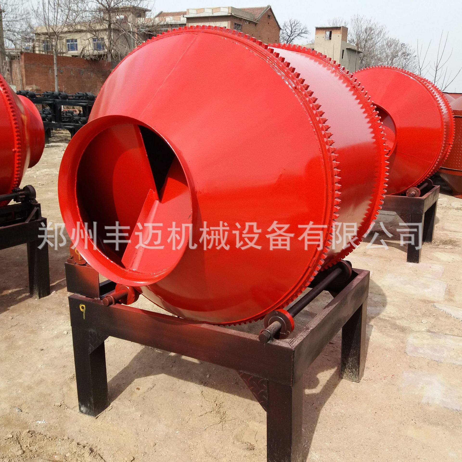 建筑机械 小型混凝土搅拌机 400型灰浆搅拌罐 卧式搅拌机