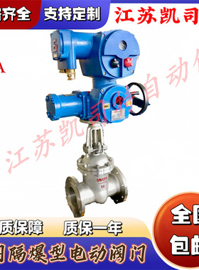 矿用隔爆型一体式电动闸阀 MZ941H-40C DN300 AC660V ZBK60-24