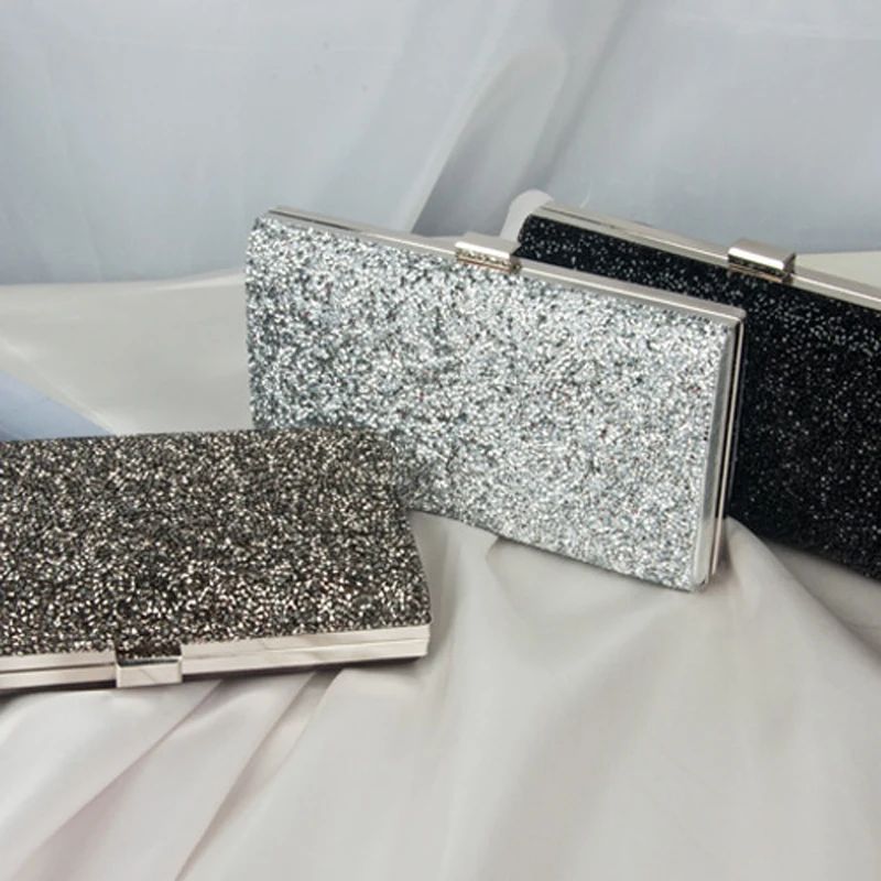 Rhinestone Bag Luxury Elegant Woman Evening Clutch Diamond B