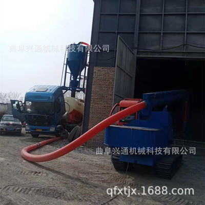 粉煤灰倒运装车气力输送机 石粉装车设备 粉料颗粒装车气力输送机