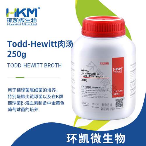 广东环凯024082Todd-Hewitt肉汤干粉250g