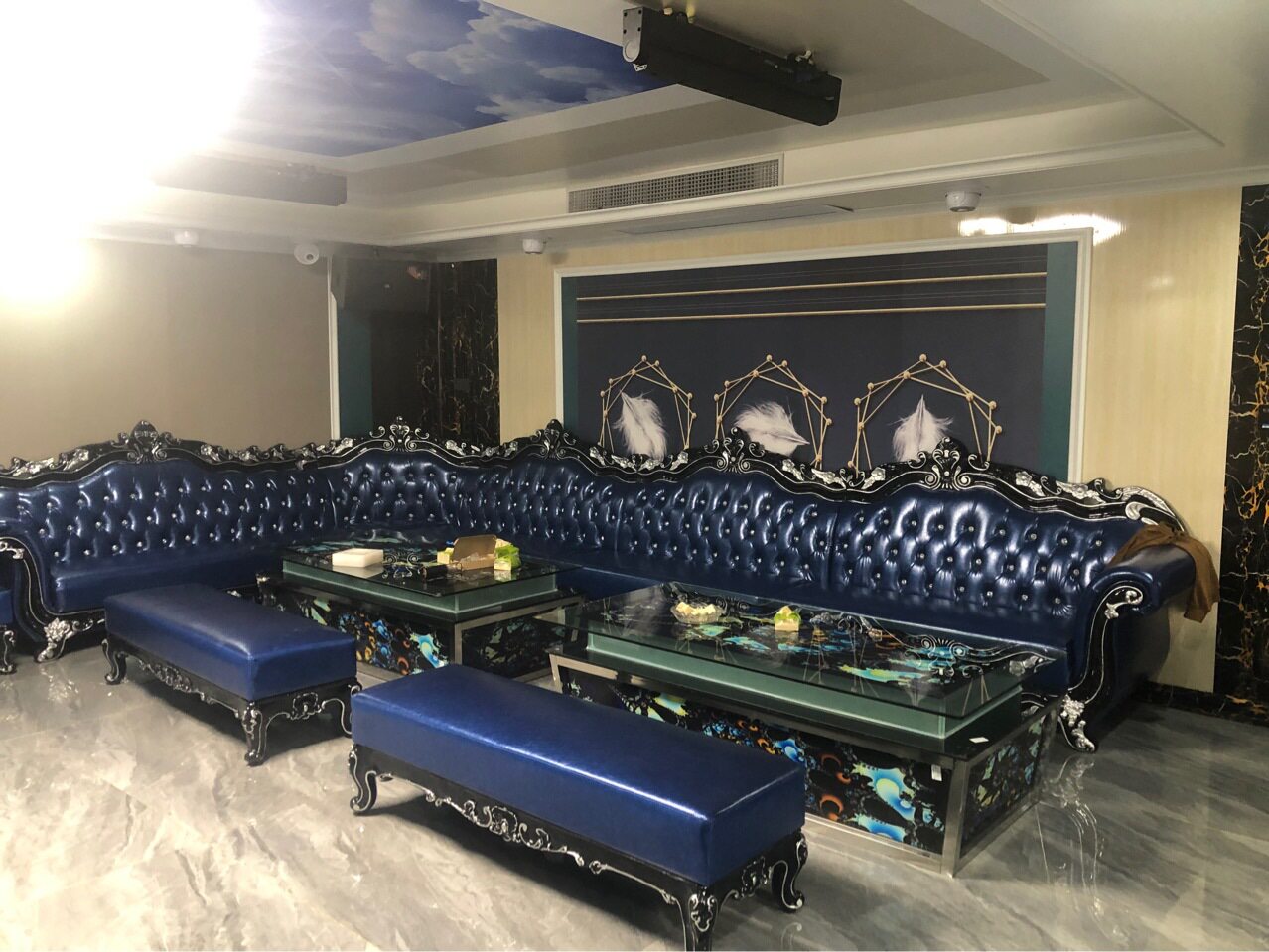 KTV沙发酒吧KTV茶几欧式客厅包厢卡座会所UL组合