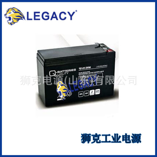 德国QBATTERIES蓄电池12LC-100免维护铅酸12V100AH机械应急电源