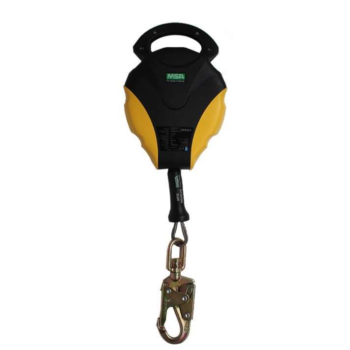 MSA/梅思安10126173 Workman 沃克曼速差自控器 15m 镀锌钢缆