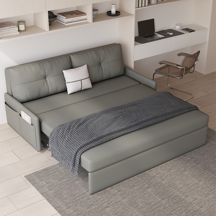 小户型单人书房沙发床两用多功能可折叠现代简约沙发床客厅无扶手