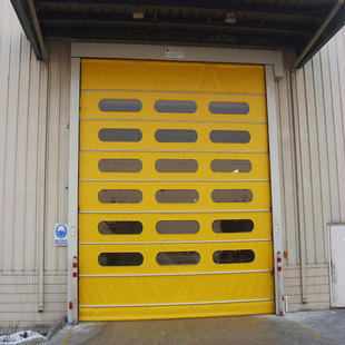 天津南开可定尺寸高速堆积门 快速堆积门 工业堆积门 背带堆积门