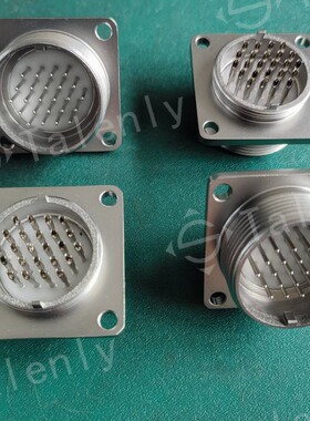 气密封航空插 2PM俄标圆形连接器 24芯32芯航空插头 真空密封连接