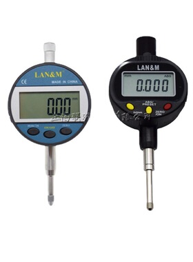 上海联羽数显百分表数显千分表0-10-25 0-50mm0.01mm0.001mm