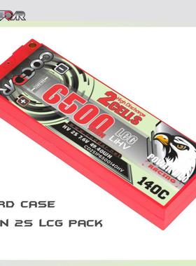 鹰氪CODDAR6500MAH2S7.6V140CHVRC车模1/10漂移平跑锂电LCG