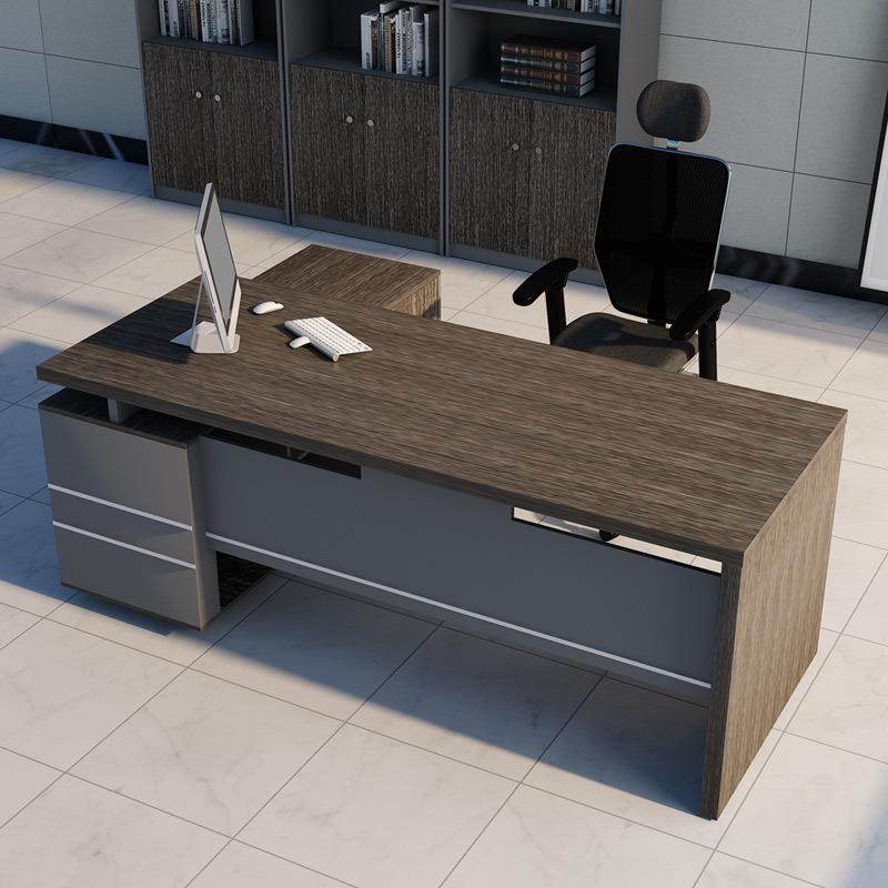 办公桌简约现代老板桌椅组合带柜电脑大班台单人经理主管职员工桌,电子/电工,接线端子,淘宝优惠券,粉丝福利购,淘宝优惠卷